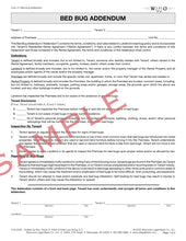 21 Bed Bug Addendum