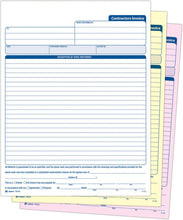 TC8122 Contractors Invoice