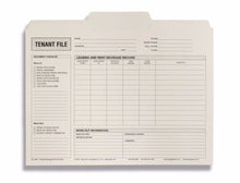 Tenant's File Folder