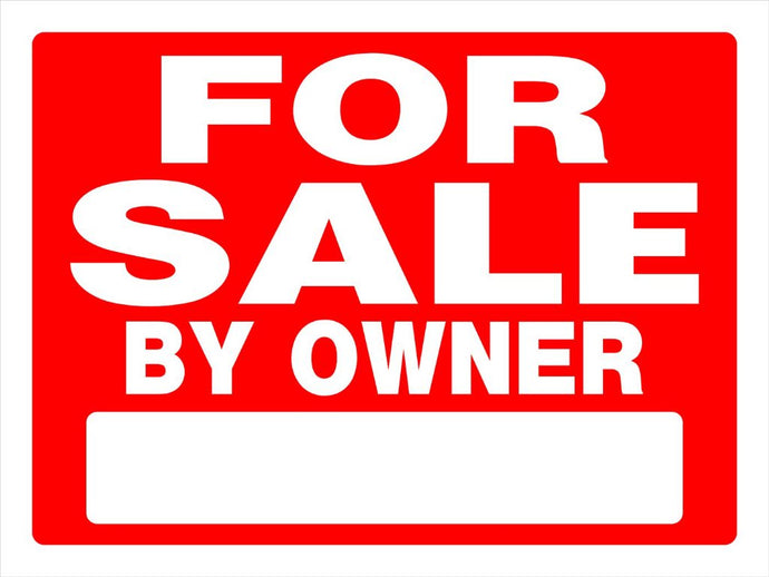 For Sale by Owner 18 x 24 PVC Sign