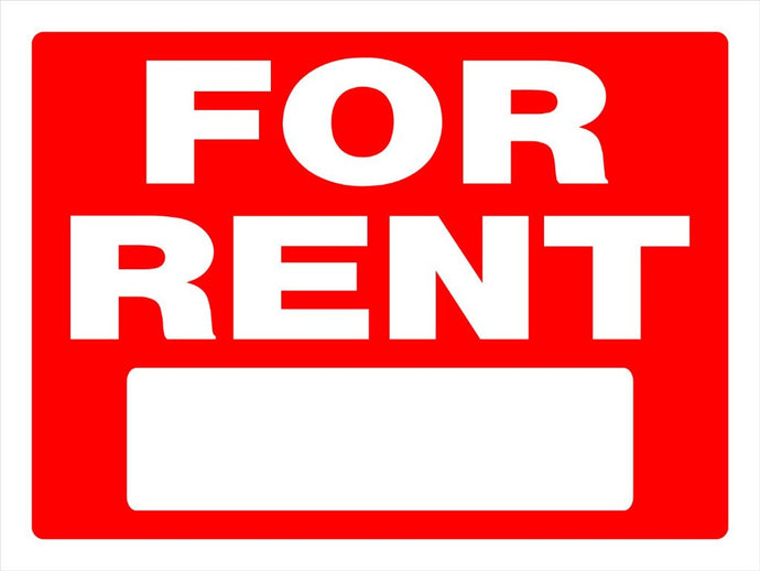 For Rent 18 x 24 PVC Sign