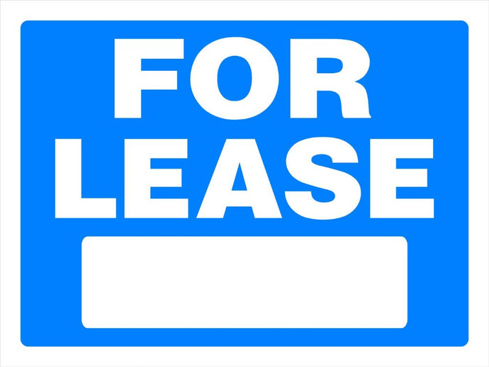 For Lease 18 x 24 PVC Sign
