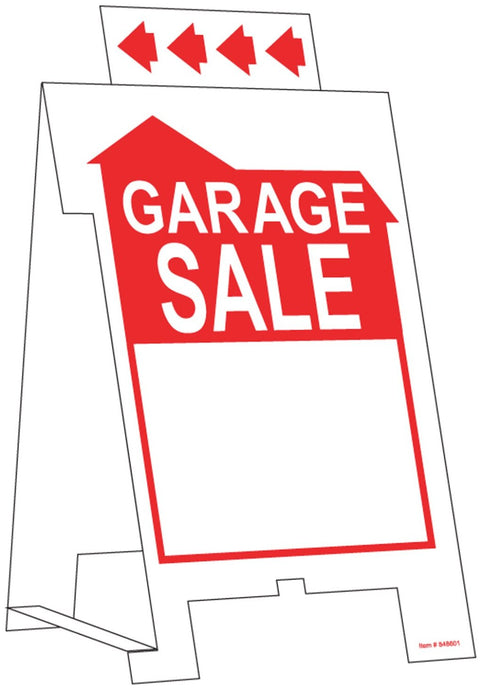 Garage Sale 19 x 12 PVC Tent Sign