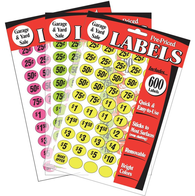 Pre-Priced Adhesive Labels – Wisconsin Legal Blank
