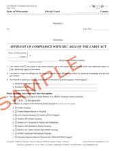 C-04 Affidavit of Compliance with CARES ACT